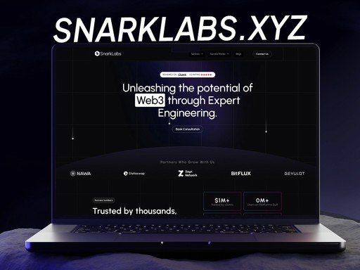 SNARKLABS.XYZ website screenshot